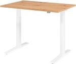 HAMMERBACHER VXMKA12/R/W elektrisch h&ouml;henverstellbarer Schreibtisch 70,0 - 120,0 cm