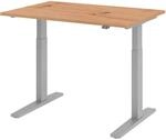 HAMMERBACHER VXMKA12/R/S elektrisch h&ouml;henverstellbarer Schreibtisch 70,0 - 120,0 cm
