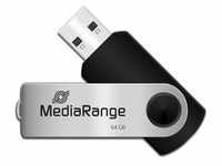 MEDIARANGE MR912, MediaRange USB-St. 2.0 64GB USB-Stick