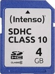 Intenso SD-Speicherkarte Class 10 - 4 GB 3411450 Intenso SD-Speicherkarte Class 10 - 4 GB 3411450