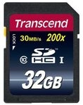 Transcend TS32GSDHC10 SD Speicherkarte 32 GB