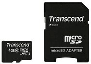 Transcend TS4GUSDHC10 Speicherkarte 4 GB
