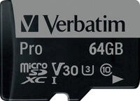 Verbatim Speicherkarte micro SDXC Card 64GB
