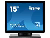 Iiyama Monitor ProLite T1521MSC-B1 LCD-Touch-Display 38,1 cm (15") schwarz