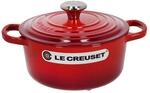 Le Creuset Signature Br&auml;ter rund 18 cm kirschrot 21177180602430