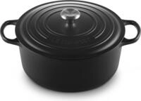 Le Creuset Br&auml;ter 30cm, mattschwarz