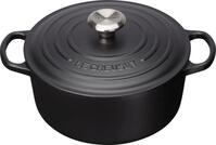 Le Creuset Br&auml;ter 26cm, mattschwarz