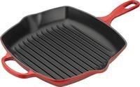 Le Creuset quadratische Grillpfanne 26cm, kirschrot