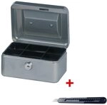 MAUL Geldkassette Gr&ouml;&szlig;e 1 silber