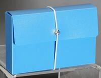 M&M Karteikasten A7 f&uuml;r 100 Karteikarten ocean-blue