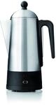 C3 Design Perkolator aus poliertem Edelstahl f&uuml;r 2 - 6 Tassen Kaffee - silber