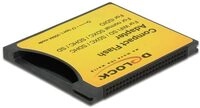 DeLOCK Compact Flash Adapter f&uuml;r iSDIO (WiFi SD), SDHC, SDXC Speicherkarten