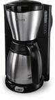 PHILIPS Caf&eacute; Gaia HD7546/20 Filterkaffeemaschine metall/schwarz