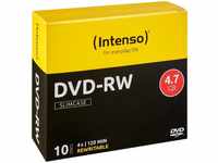 Intenso 4201632-10, Intenso DVD-RW 4,7GB 10er wiederbeschreibbar Slim Case 1 Pack =