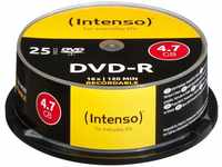 Intenso 4101154-25, Intenso DVD-R 4,7GB 16x 25erSp Spindel 1 Pack = 25 St.