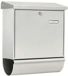 BURG W&Auml;CHTER Briefkasten Comfort - Set 32680 silber
