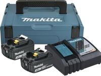 Power Source Kit 2x Akku BL1830B 18V 3,0 Ah, Schnellladeger&auml;t DC18RC, MAKPAC Gr.