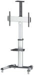 Manhattan Universal Multimedia TV Wagen Schwarz/Silber