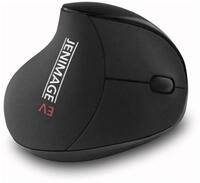 JENIMAGE EV Vertical Maus ergonomisch kabellos schwarz