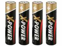 ANSMANN Batterien X-POWER Micro AAA 1,5 V - 4 Stück 5015653