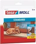tesa Dichtungsb&auml;nder tesamoll I-Profil 9 mm x 6 m braun
