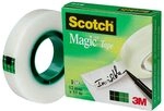 Scotch Magic&trade; Tape Klebefilm 12 mm x 33 m matt-unsichtbar