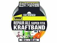UHU Gewebebänder Repair All Kraftband 50 mm x 10 m silber
