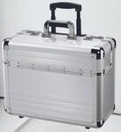ALUMAXX Pilotenkoffer OMEGA silber bis 43,2 cm (17 Zoll)