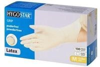 HYGOSTAR Latexhandschuhe GRIP Gr&ouml;&szlig;e M 100 St&uuml;ck