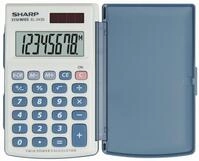 Sharp Taschenrechner EL-243S grau/blau