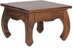 WOHNLING WL1.221 Couchtisch Massivholz Sheesham 60 cm x 60 cm x 40 cm