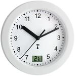 TFA&reg; Funkwanduhr 60.3501 &Oslash; 17 cm silber