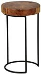 WOHNLING WL1.554 Beistelltisch AKOLA Massiv-Holz Sheesham 28 cm x 28 cm x 45 cm