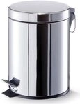 Zeller Kosmetikeimer 5,0 l edelstahl