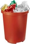 HAN Papierkorb 50,0 l rot