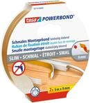 tesa doppelseitiges Klebeband 9 mm x 5 m wei&szlig;