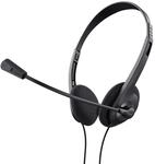 Trust Primo Headset f&uuml;r Chats - Schwarz