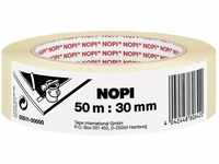 NOPI Kreppband 30 mm x 50 m beige 55511-00000-00