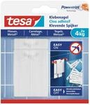 tesa Kleben&auml;gel 4.6 cm x 6.4 cm wei&szlig;