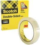 Scotch doppelseitiger Klebeband 19mm x 33m, 1 Rolle