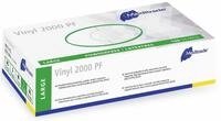 Meditrade&reg; Einmalhandschuhe Vinyl 2000 PF L wei&szlig;