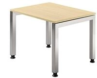 HAMMERBACHER h&ouml;henverstellbarer Schreibtisch VJS08/3/S ahorn