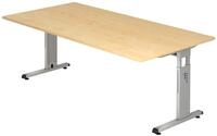HAMMERBACHER h&ouml;henverstellbarer Schreibtisch VOS2E/3/S ahorn