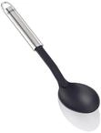 LEIFHEIT Servierl&ouml;ffel schwarz, silber Edelstahl, Kunststoff