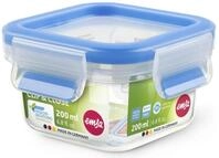 emsa Frischhaltedose CLIP & CLOSE 5.9 cm hoch 0,2 l transparent, blau