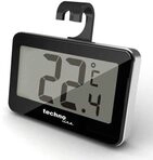 TechnoLine&reg; WS 7012 Gefrier- & K&uuml;hlschrankthermometer schwarz, silber