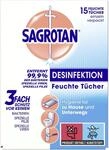 SAGROTAN&reg; Desinfektionst&uuml;cher DESINFEKTION 15 T&uuml;cher