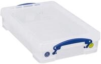 Really Useful Box Aufbewahrungsbox 4,0 l - 39,5 x 25,5 x 8,8 cm transparent