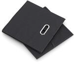 Zeller Aufbewahrungsbox 30,0 l - 32,0 x 32,0 x 32,0 cm schwarz