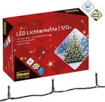Idena Lichterkette 20 m dunkelgr&uuml;n